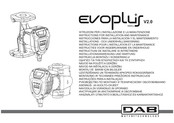 DAB EVOPLUS SMALL 40/180 SAN M Instructies Voor Gebruik En Onderhoud