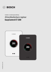 Bosch EasyControl CT 200 Installatie- En Bedieningshandleiding
