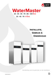 ACV WaterMaster 25 x Evo Gebruik En Onderhoud