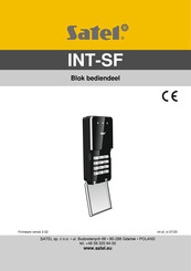 Satel INT-SF Gebruiksaanwijzing