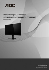 AOC 22V2H Handleiding