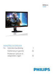 Philips Brilliance 272G5 Gebruikershandleiding