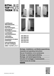 Rittal Top-Therm Plus 3373.540 Montage- En Bedieningshandleiding