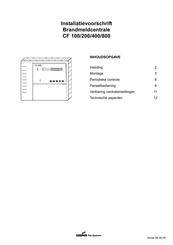 COOPER FIRE Systems CF 200 Installatievoorschriften