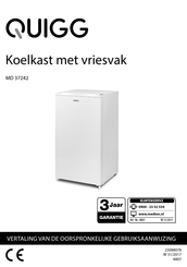 QUIGG MD 37242 Gebruiksaanwijzing