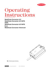 Fronius WeldCube Connector U Gebruikershandleiding