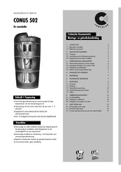 Consolar CONUS 502 Montage- En Gebruikshandleiding