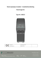 Flexicharge 80023 Installatiehandleiding