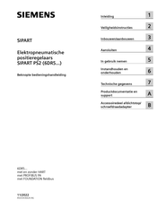 Siemens 6DR5 Series Beknopte Bedieningshandleiding