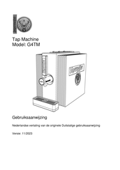 Jägermeister G4TM Gebruiksaanwijzing