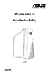 ASus G15CF Gebruikershandleiding