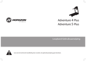 Horizon Fitness Adventure 4 Plus Gebruiksaanwijzing