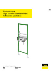 Viega Eco Plus Gebruiksaanwijzing