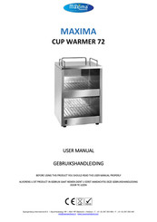 Maxima CUP WARMER 72 Gebruikshandleiding