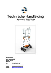 BERG BeNomic EasyTrack Handleiding