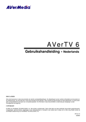 Avermedia E554R Gebruikershandleiding