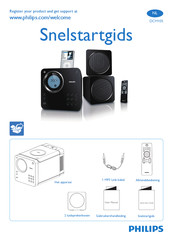 Philips DCM105 Snelstartgids