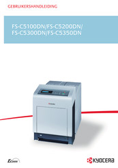 Kyocera ECOSYS FS-C5200DN Gebruikershandleiding