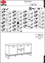 Profijt Meubel DR18 Hinsdale Montagehandleiding