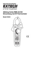 FLIR Extech EX623 Gebruikershandleiding