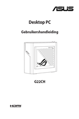 ASus G22CH Gebruikershandleiding