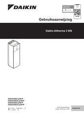 Daikin EWSAX06UD 9W Series Gebruiksaanwijzing