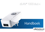 Devolo dLAN 1000 duo + Handboek