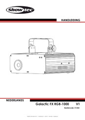 SHOWTEC Galactic FX RGB-1000 Handleiding