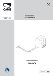 CAME FA4024CB Installatiehandleiding