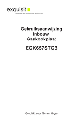 Exquisit EGK657STGB Gebruiksaanwijzing