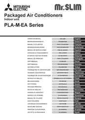 Mitsubishi Electric Mr.SLIM PLA-M100EA Bedieningshandleiding