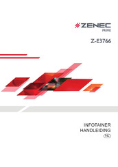 ZENEC Z-E3766 Handleiding