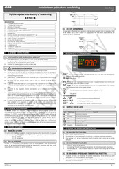 Dixell XR10CX Installatie- En Gebruikershandleiding
