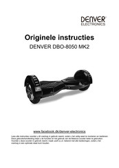 Denver DBO-8050 MK2 Originele Instructies