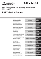 Mitsubishi Electric CITY MULTI PKFY-P20 VLM Bedieningshandleiding