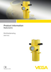 Vega MINITRAC 31 Producthandleiding