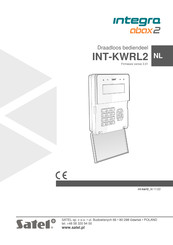 Satel INT-KWRL2 Gebruiksaanwijzing