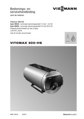 Viessmann Vitomax 300-HS M93A Bedienings- En Servicehandleiding