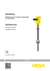 Vega VEGAPULS 62 Handleiding