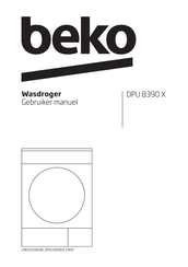 Beko DPU 8390 X Gebruiksaanwijzing