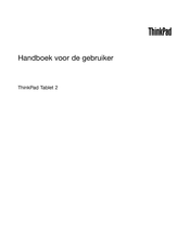 Lenovo ThinkPad 2 Handboek