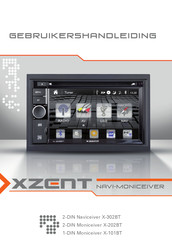 XZENT X-302BT Gebruikershandleiding