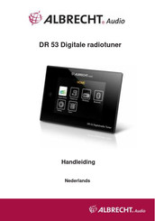 Albrecht Audio DR 53 Handleiding