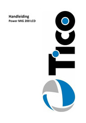 Tico Power MIG 200 LCD Handleiding