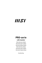 MSI PRO MP243XW Handleiding