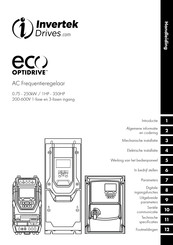 Invertek Drives ODV-3-520900-3F12-MN Handleiding