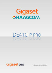 Gigaset DE410 IP PRO Handleiding