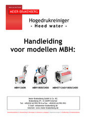 MEIER-BRAKENBERG MBH1800 Handleiding