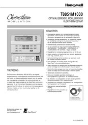 Honeywell Chronotherm Modulation 8851M1000 Korte Handleiding