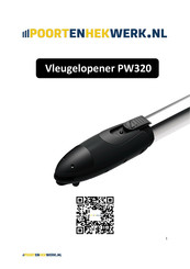 Poortenhekwerk PW320 Handleiding